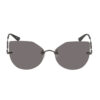 Alexander McQueen Grey Cat Eye Ladies Sunglasses 