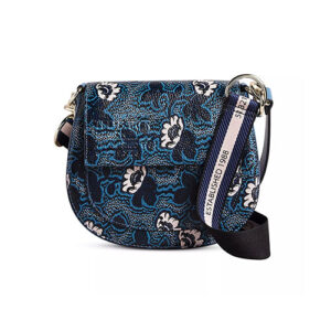 Ted Baker Floral Print Leather Crossbody Bag